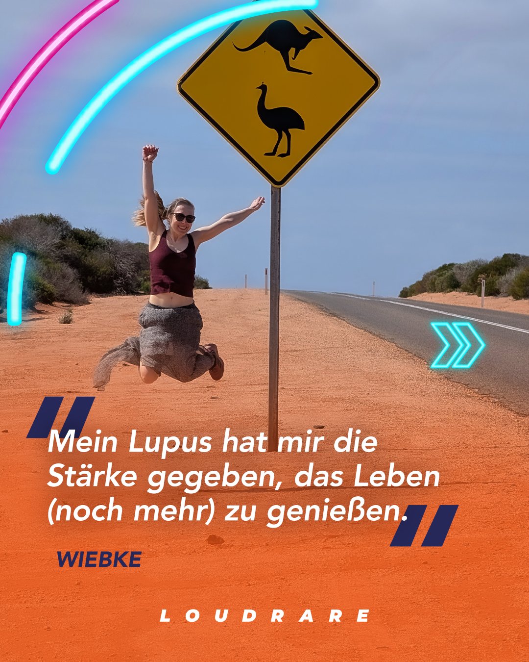 Loudrare – Erfahrungsbericht von Wiebke: „Mein Lupus hat mir die Stärke gegeben, das Leben (noch mehr) zu genießen.“