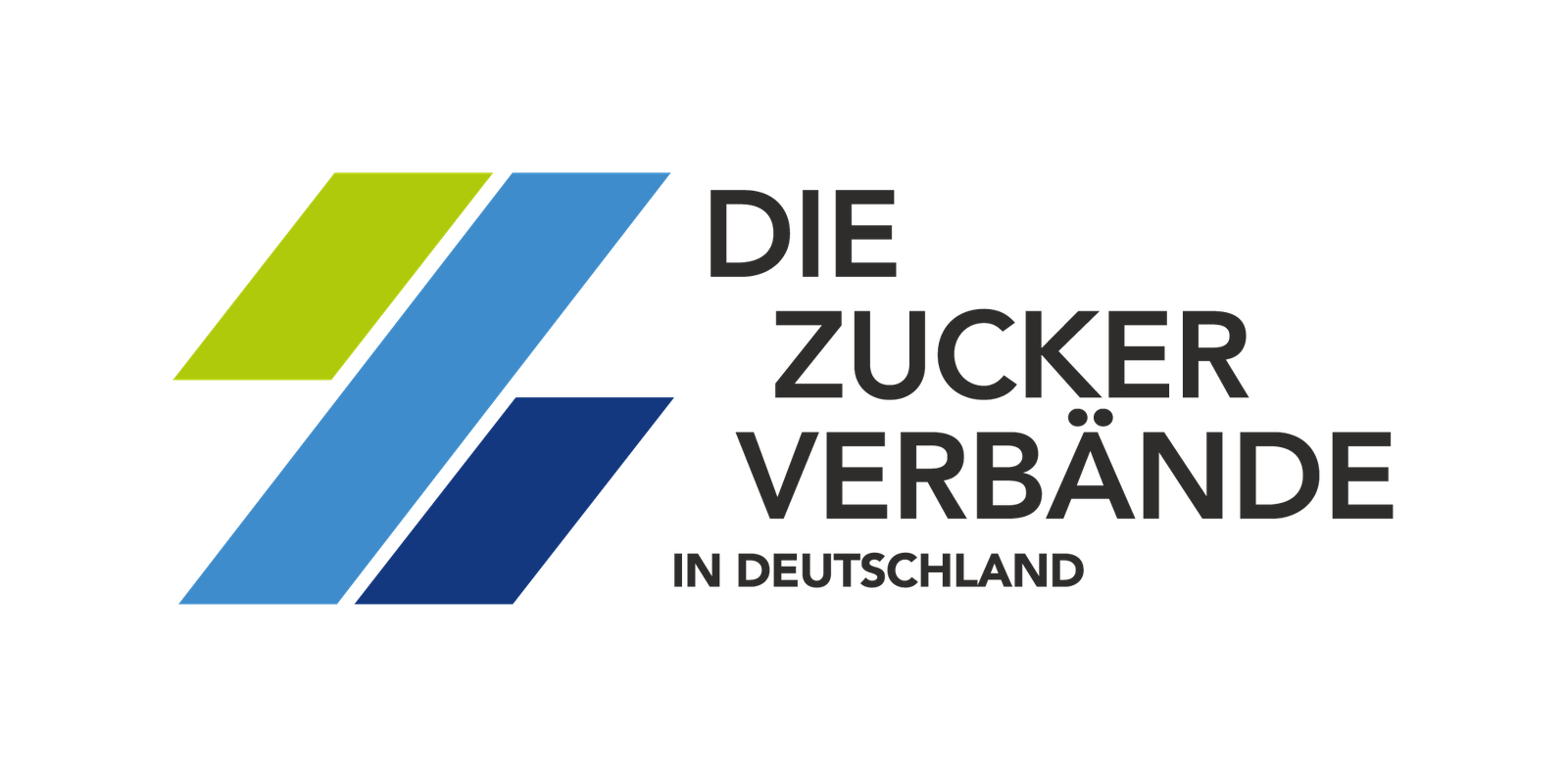 Logo-Redesign – dreizeilige Variante „Die Zuckerverbände in Deutschland“